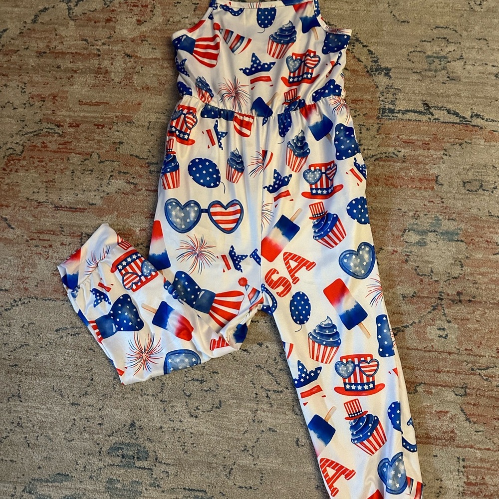 Patriotic Themed Jumpsuit